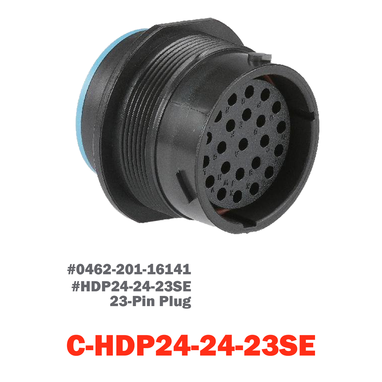 23 Pin Plug | C-HDP24-24-23SE
