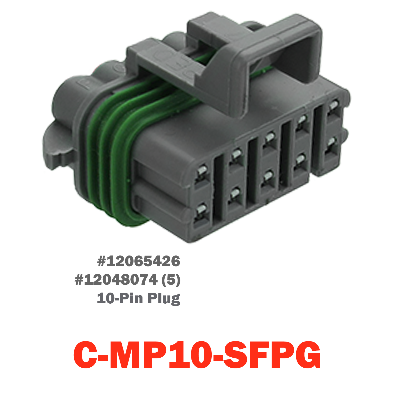 10 Pin Metri-Pack Plug | C-MP10-SFPG
