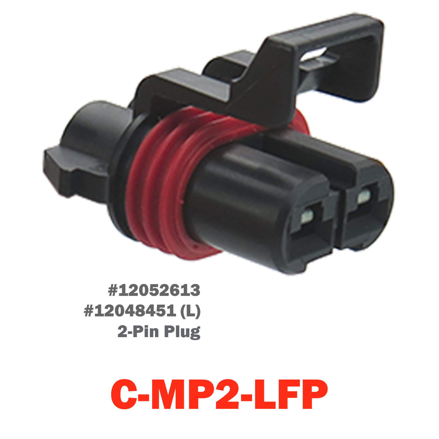 02 Pin Metri-Pack Plug | C-MP2-LFP