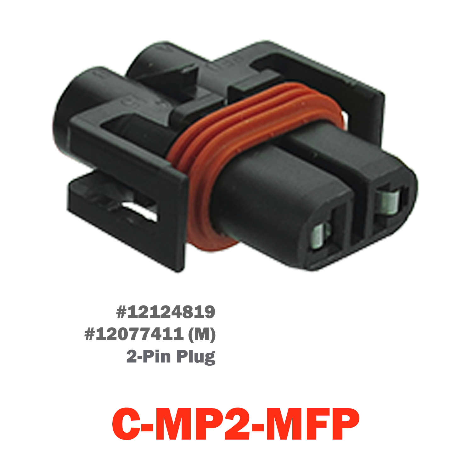 02 Pin Metri-Pack Plug | C-MP2-MFP