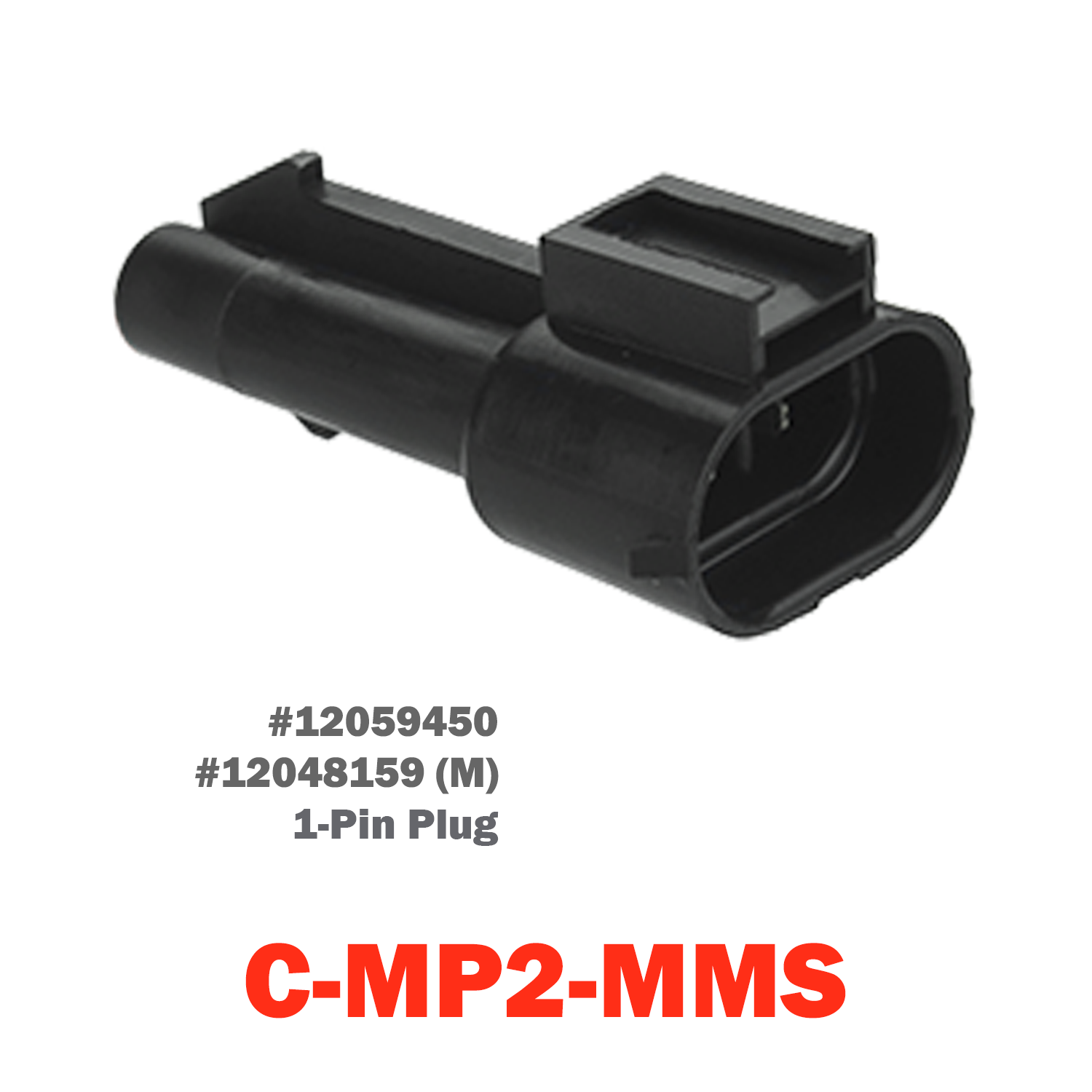 02 Pin Metri-Pack Socket | C-MP2-MMS