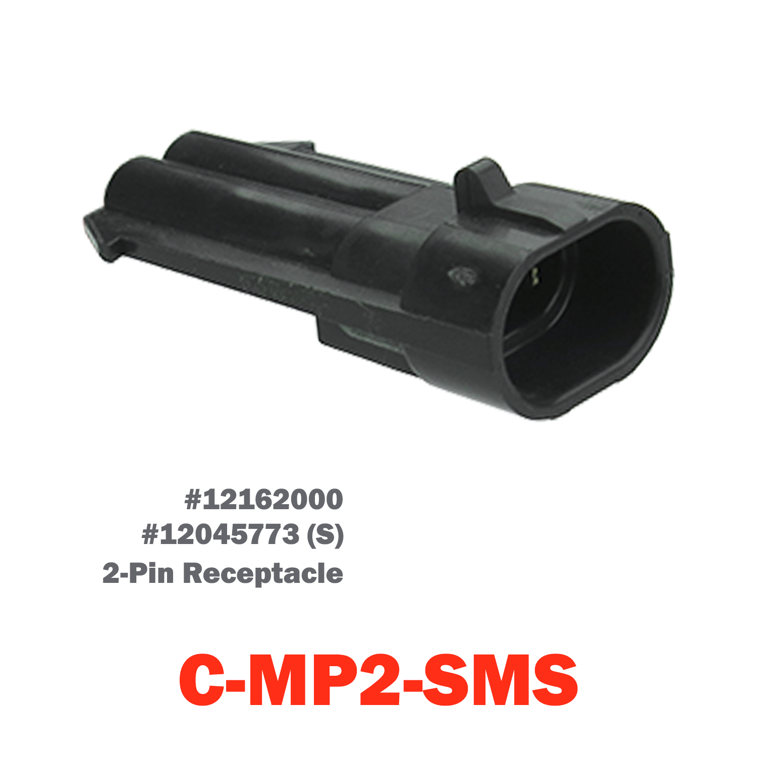 02 Pin Metri-Pack Socket | C-MP2-SMS