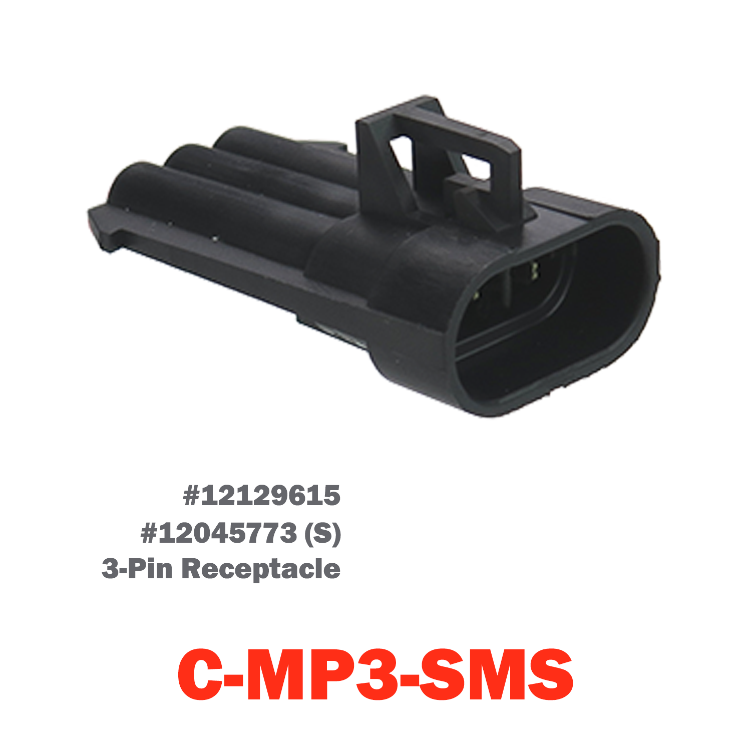 03 Pin Metri-Pack Socket | C-MP3-SMS