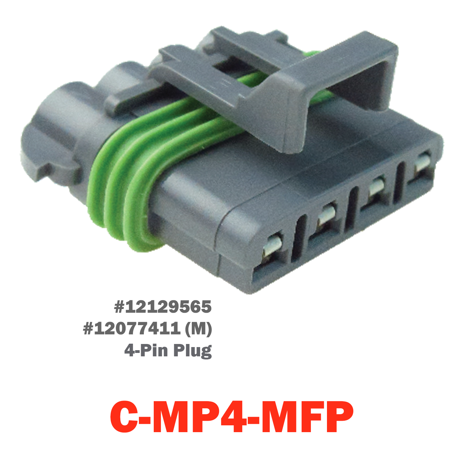 04 Pin Metri-Pack Plug | C-MP4-MFP