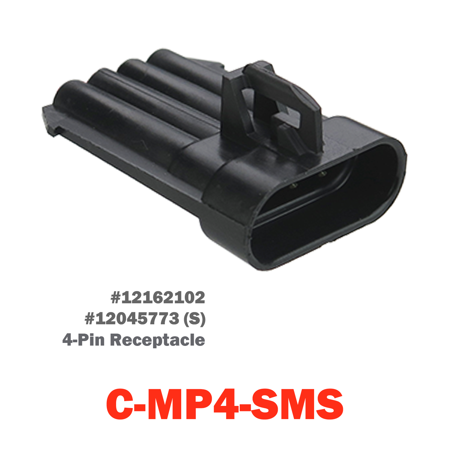 04 Pin Metri-Pack Socket | C-MP4-SMS