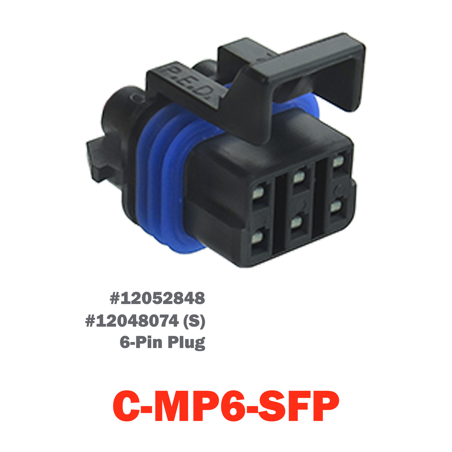 06 Pin Metri-Pack Plug | C-MP6-SFP
