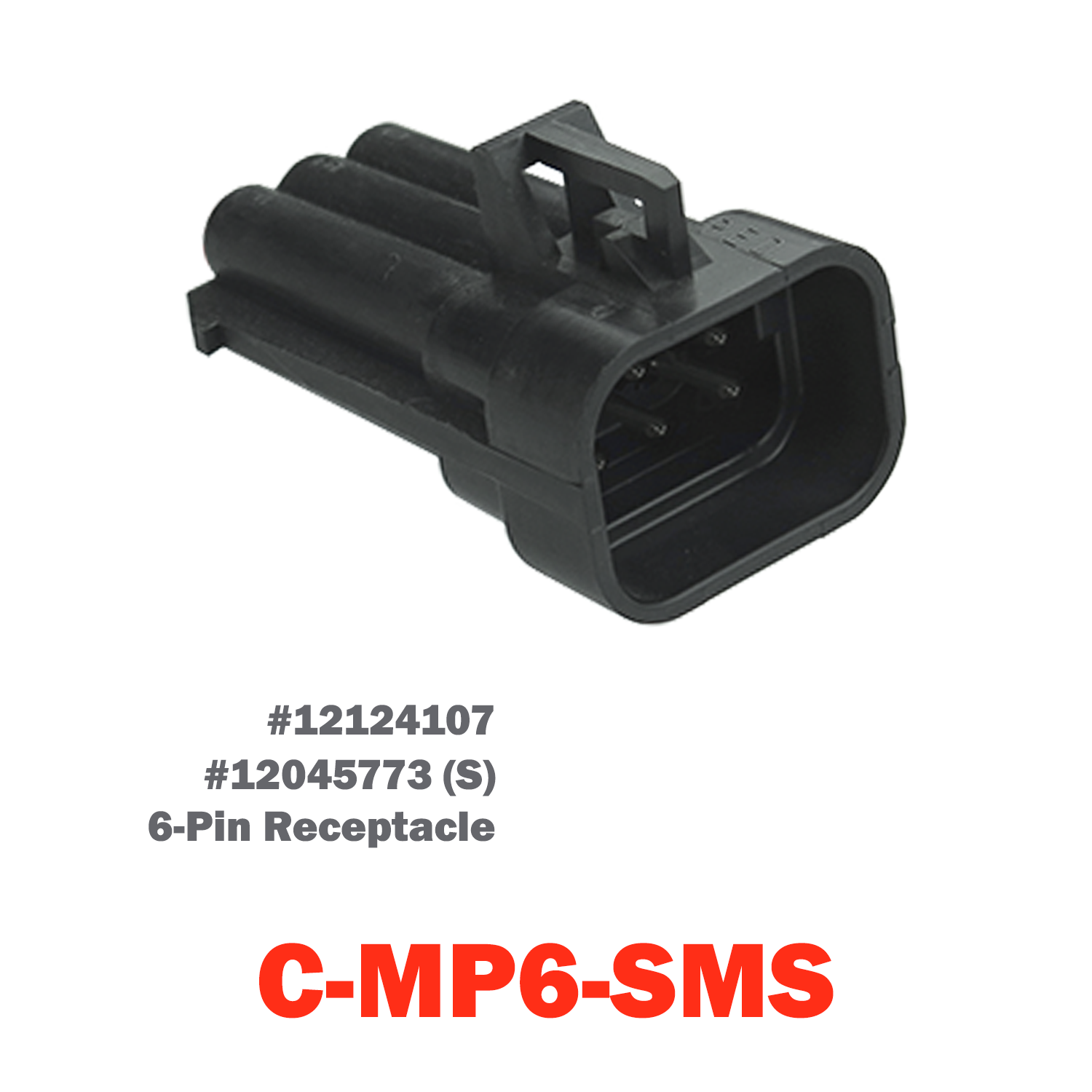 06 Pin Metri-Pack Socket | C-MP6-SMS