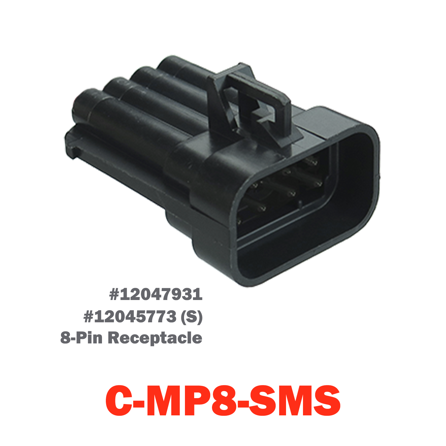 08 Pin Metri-Pack Socket | C-MP8-SMS