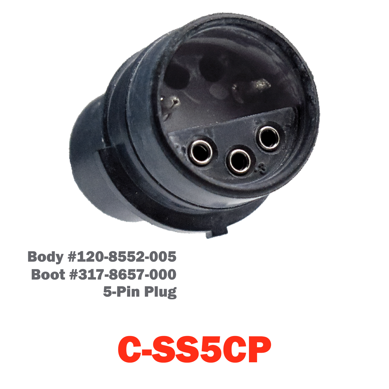 05 Pin Cannon Plug | C-SS5CP