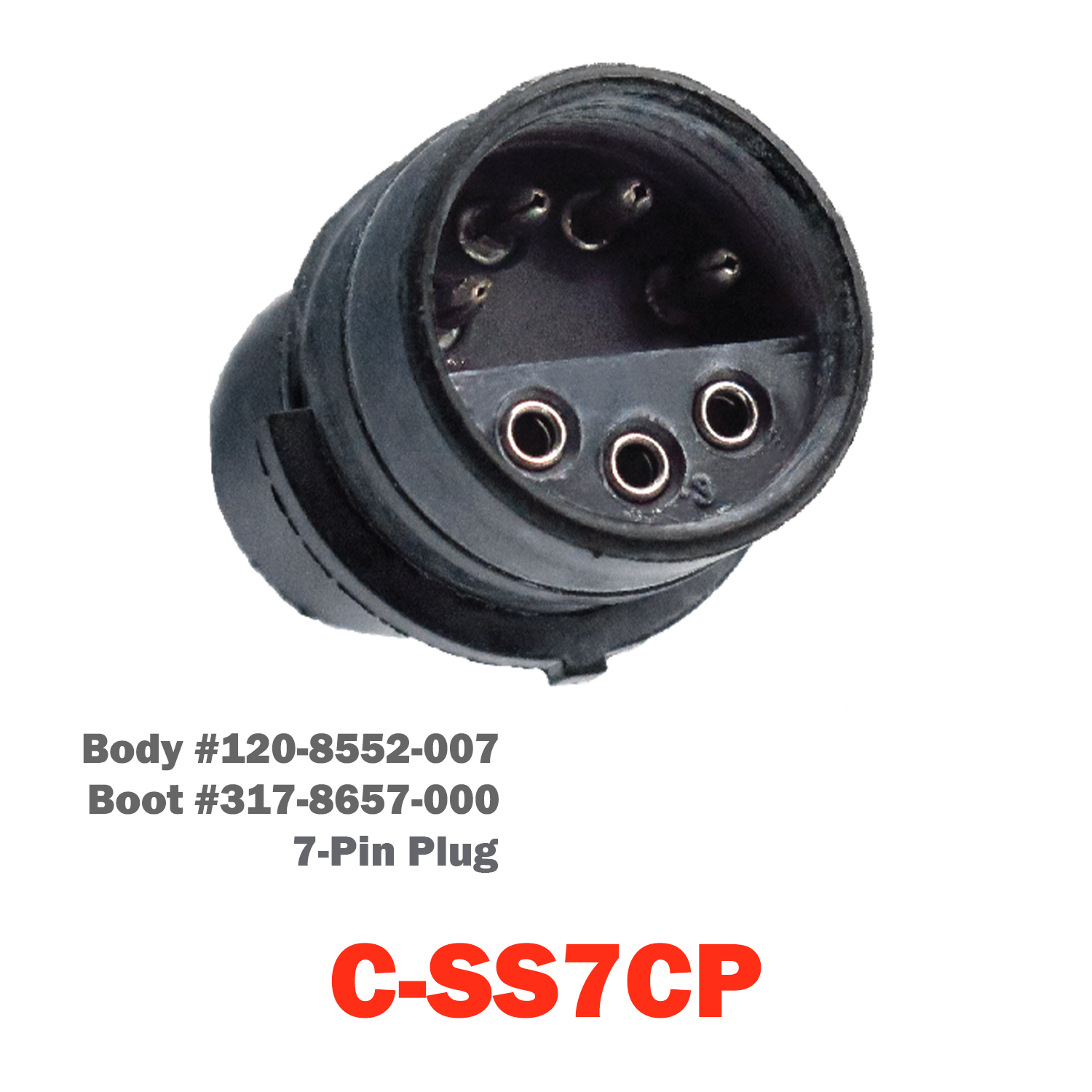 07 Pin Cannon Plug | C-SS7CP