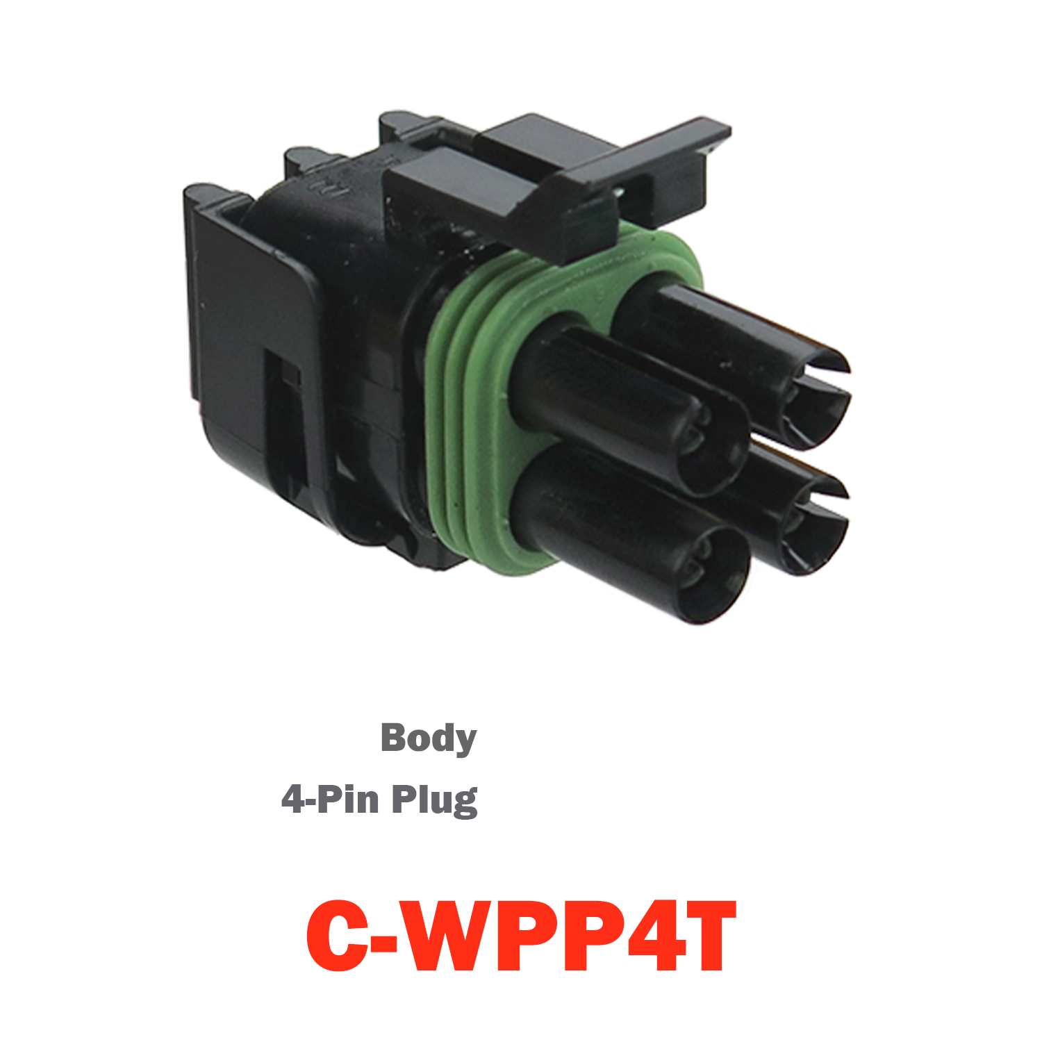04 Pin Weather Pack Plug Tower | C-WPP4T