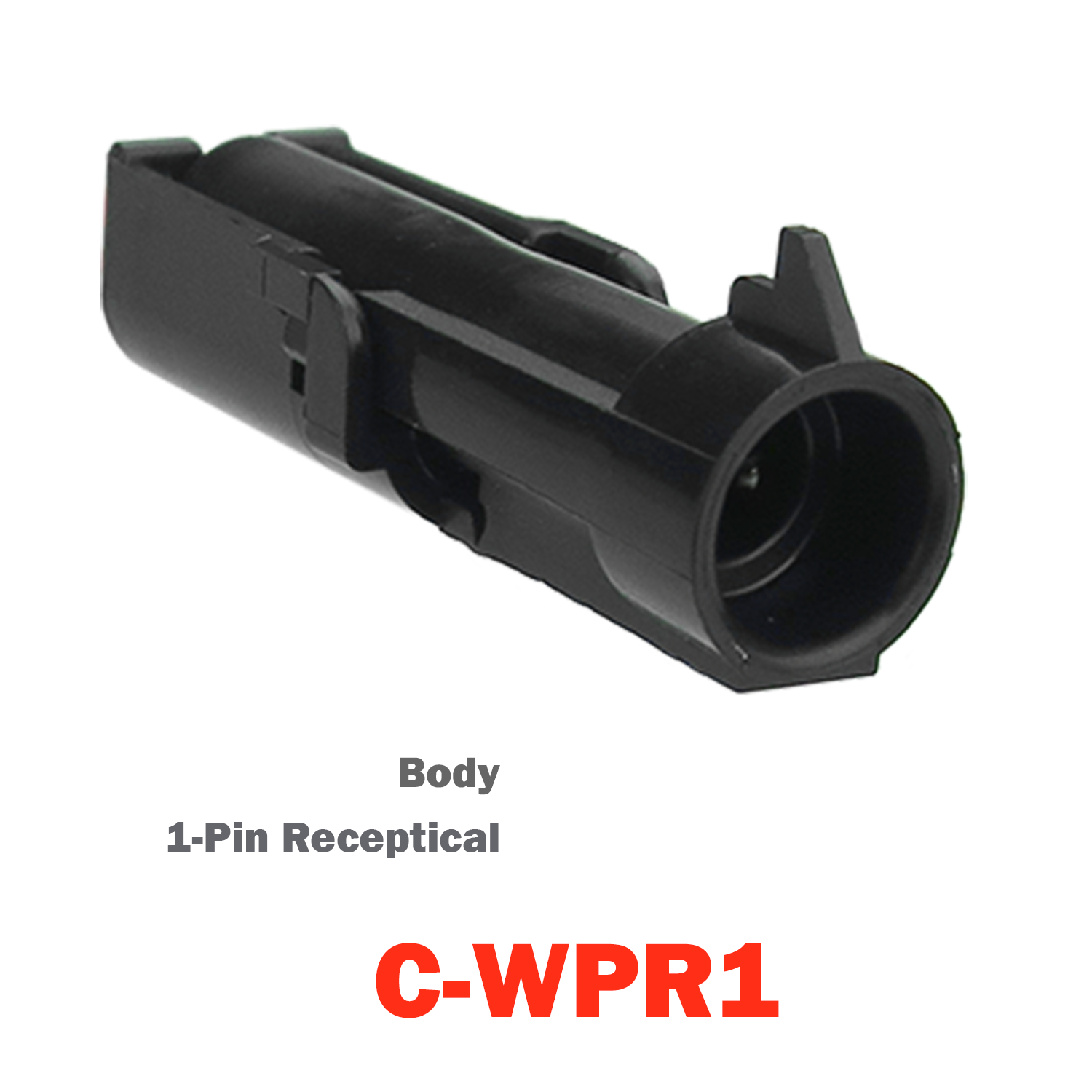01 Pin Weather Pack Receptacle | C-WPR1