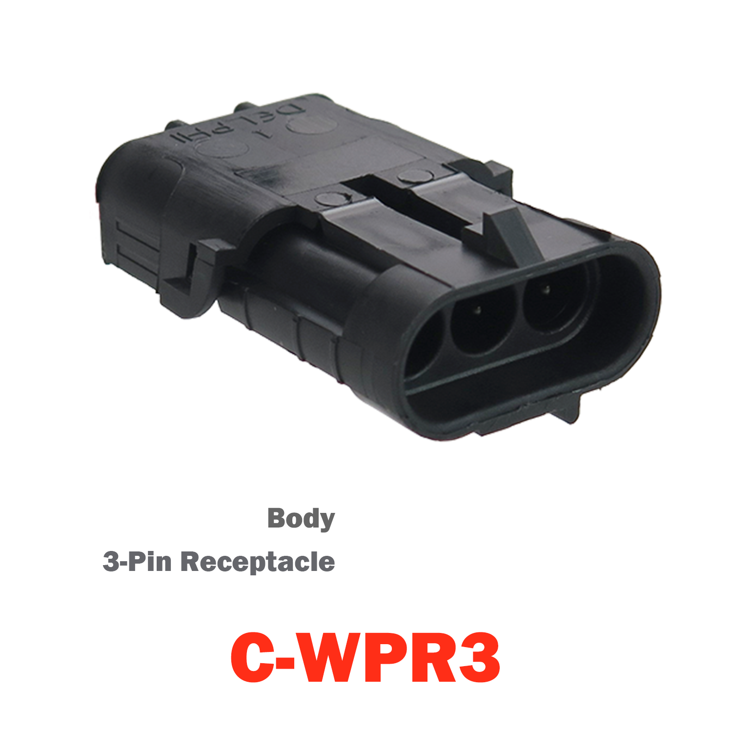 03 Pin Weather Pack Receptacle | C-WPR3