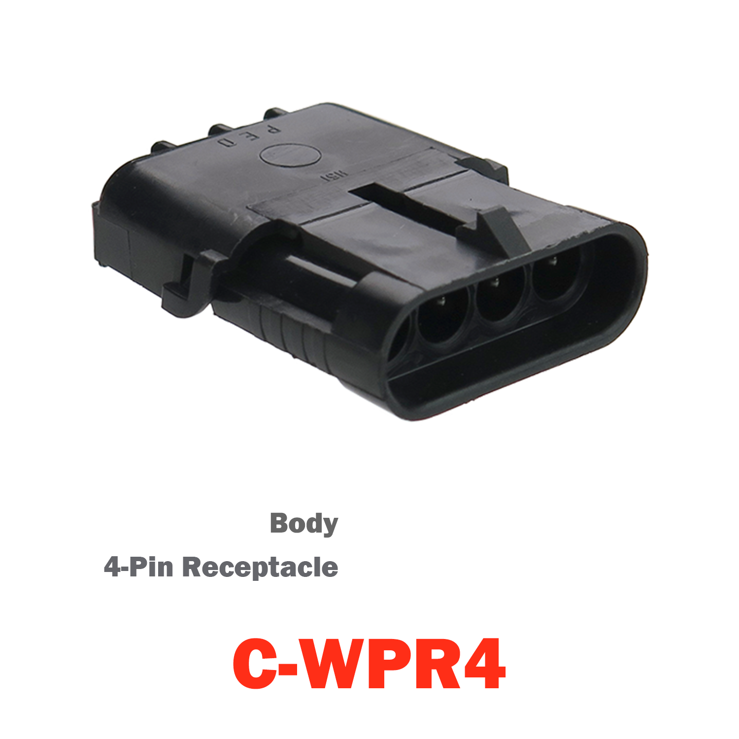 04 Pin Weather Pack Receptacle | C-WPR4