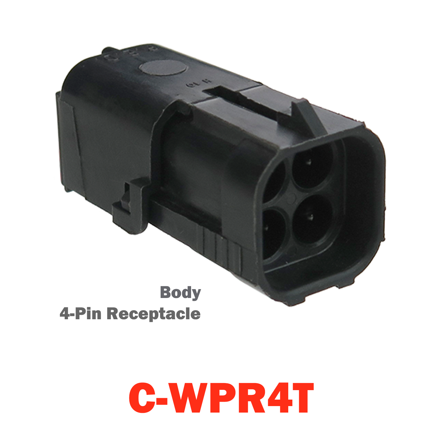 04 Pin Weather Pack Receptacle Tower | C-WPR4T