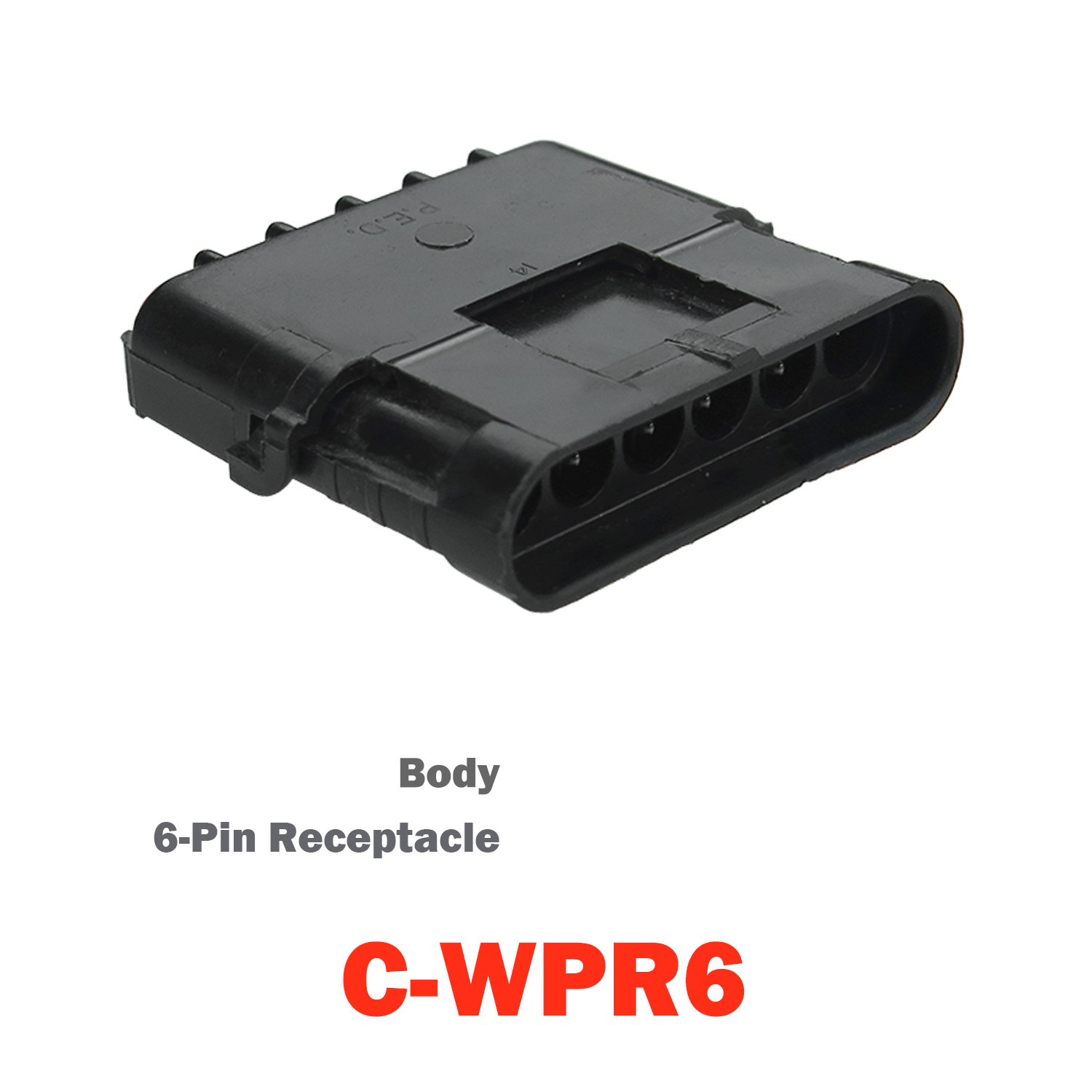 06 Pin Weather Pack Receptacle | C-WPR6