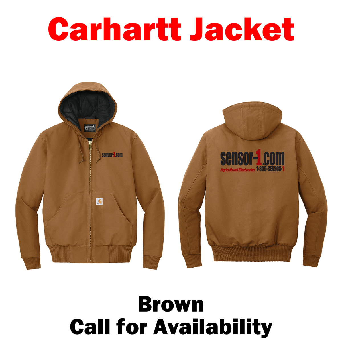 Sensor-1  Carhart Jacket Brown