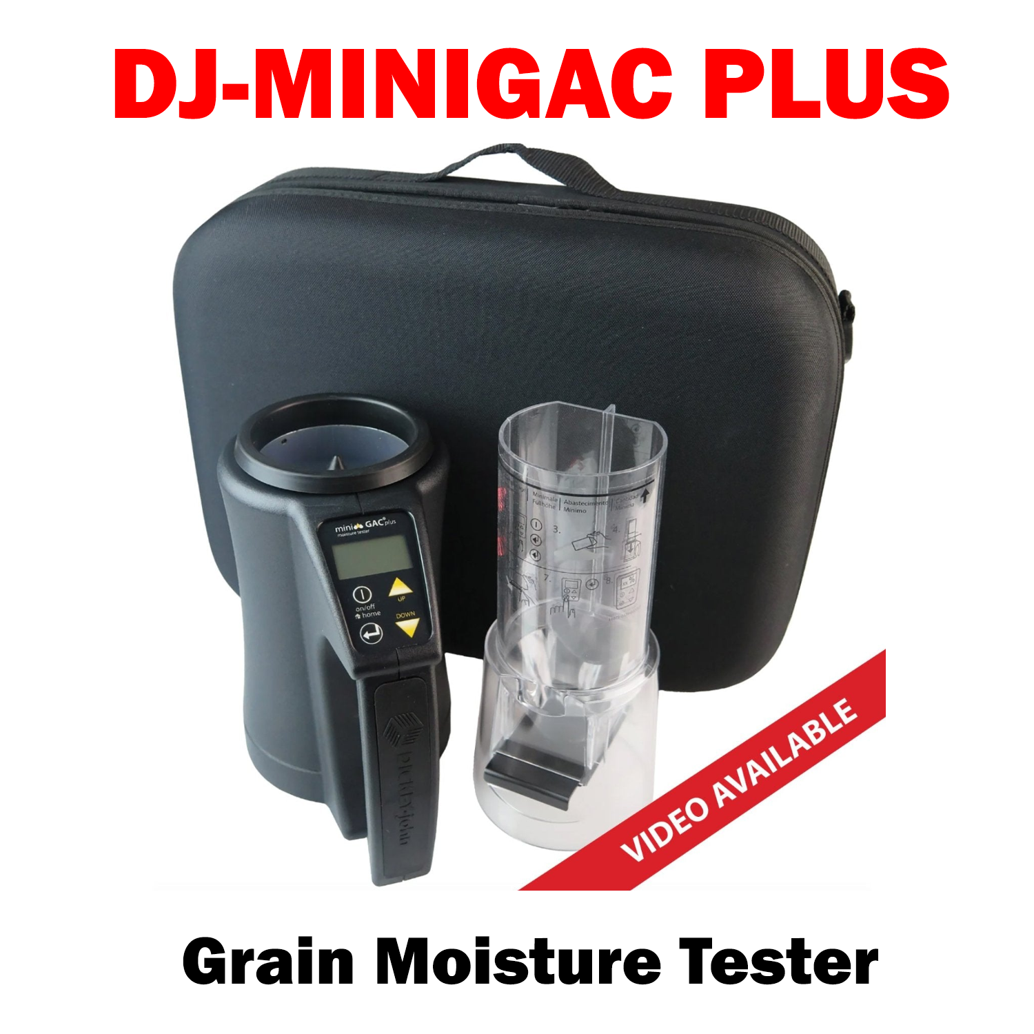 DJ-MINIGAC PLUS | Grain Moisture Tester