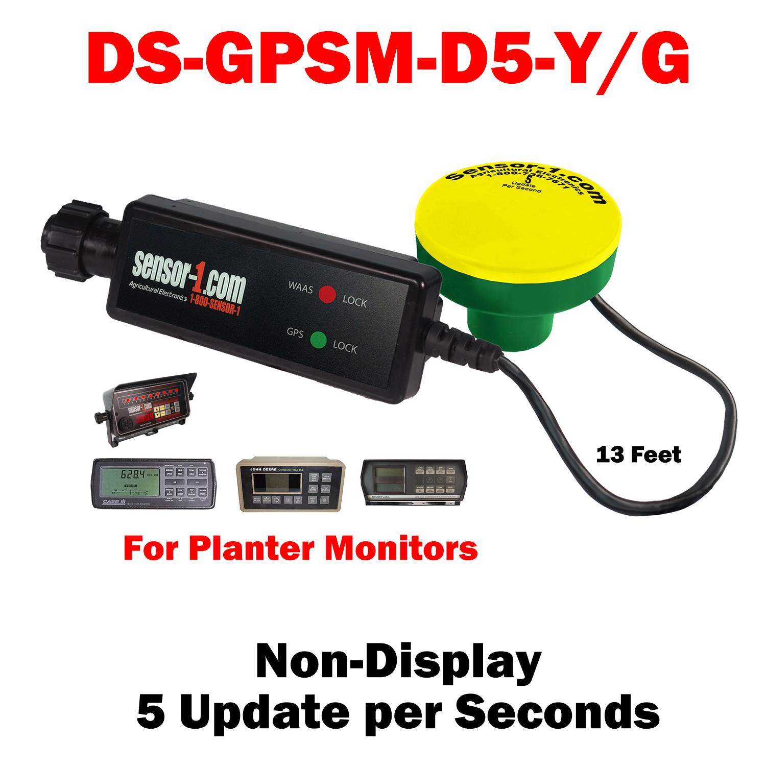 DS-GPSM-D5-Y/G | Sensor-1 GPS Non Display