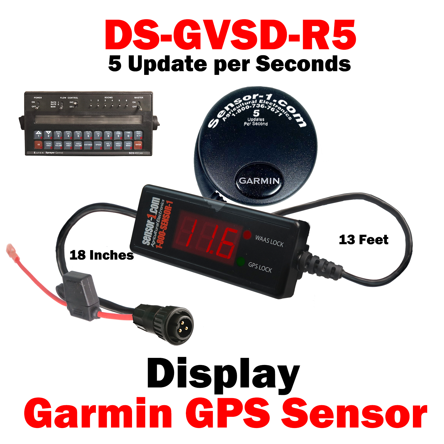 DS-GVSD-R5 | GPS Garmin Ground Speed Sensor
