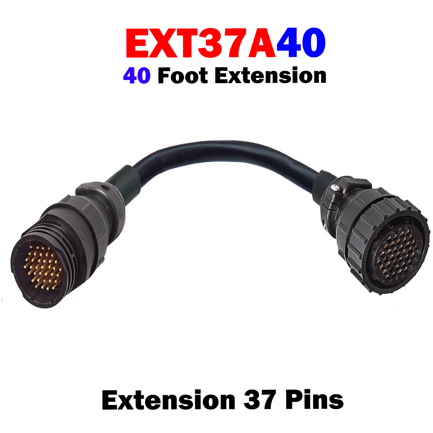 37 Pin Amp Extension Cables