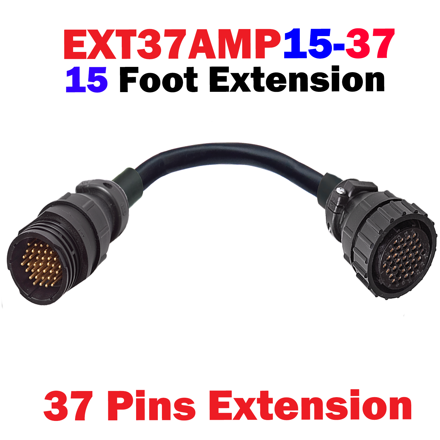 37 Pin Amp Extension Cables