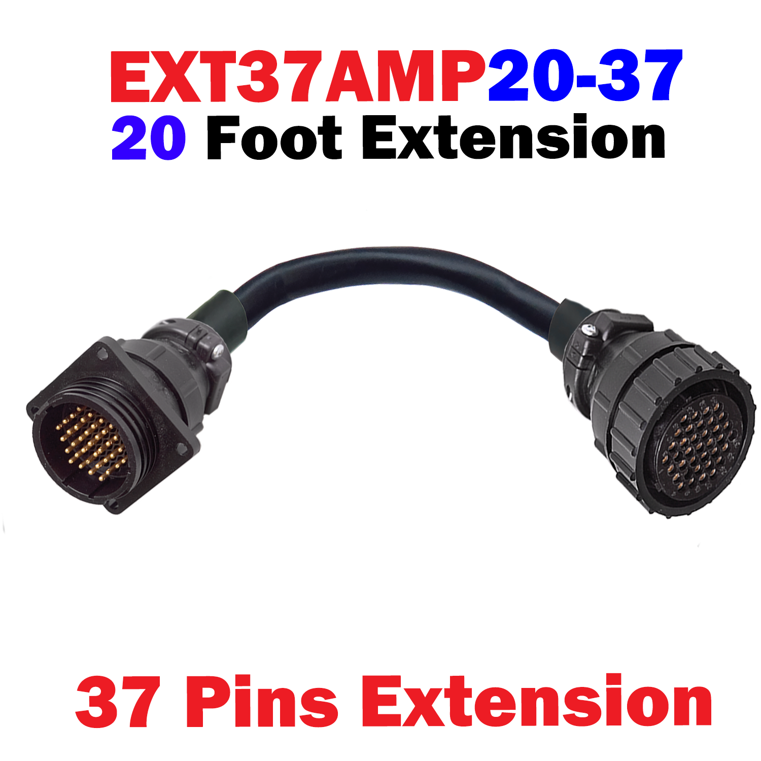 37 Pin Amp Extension Cables