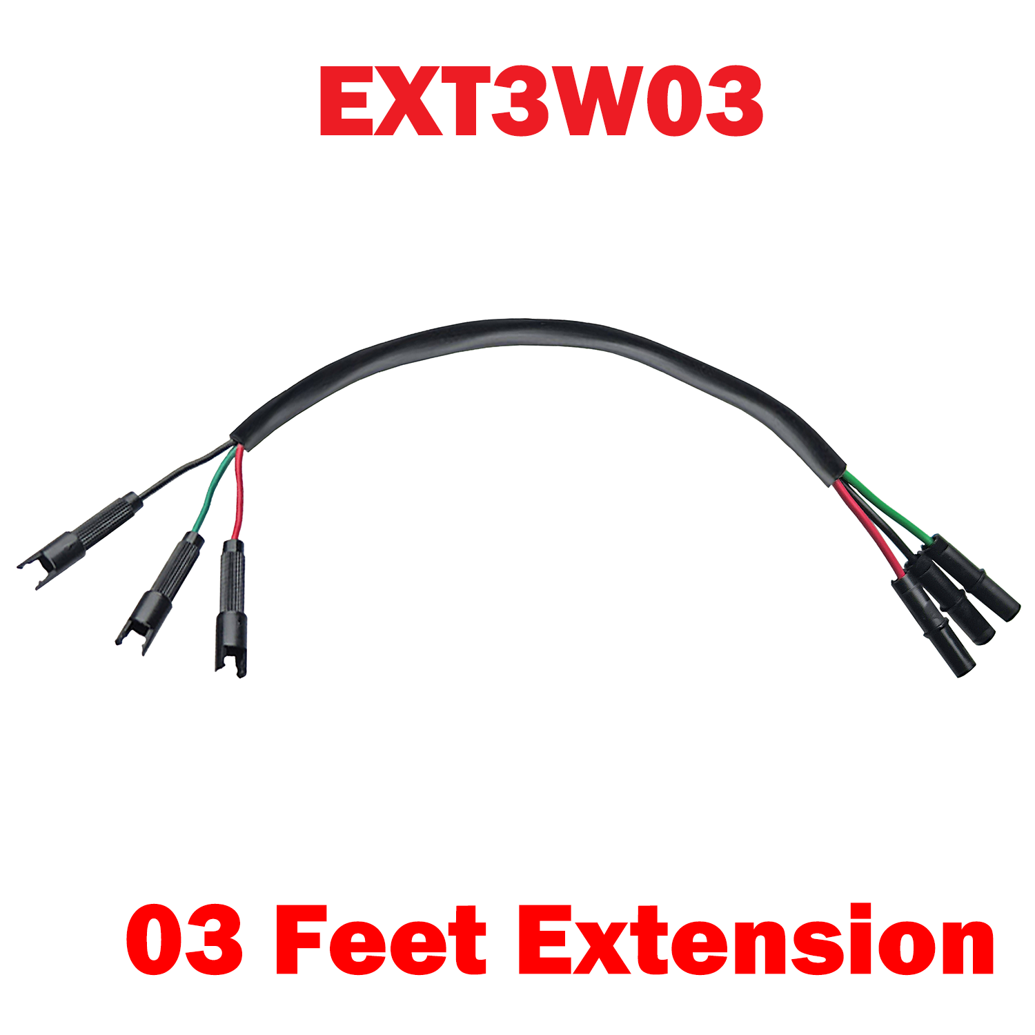 3-Conductor Sensor Extension Cable