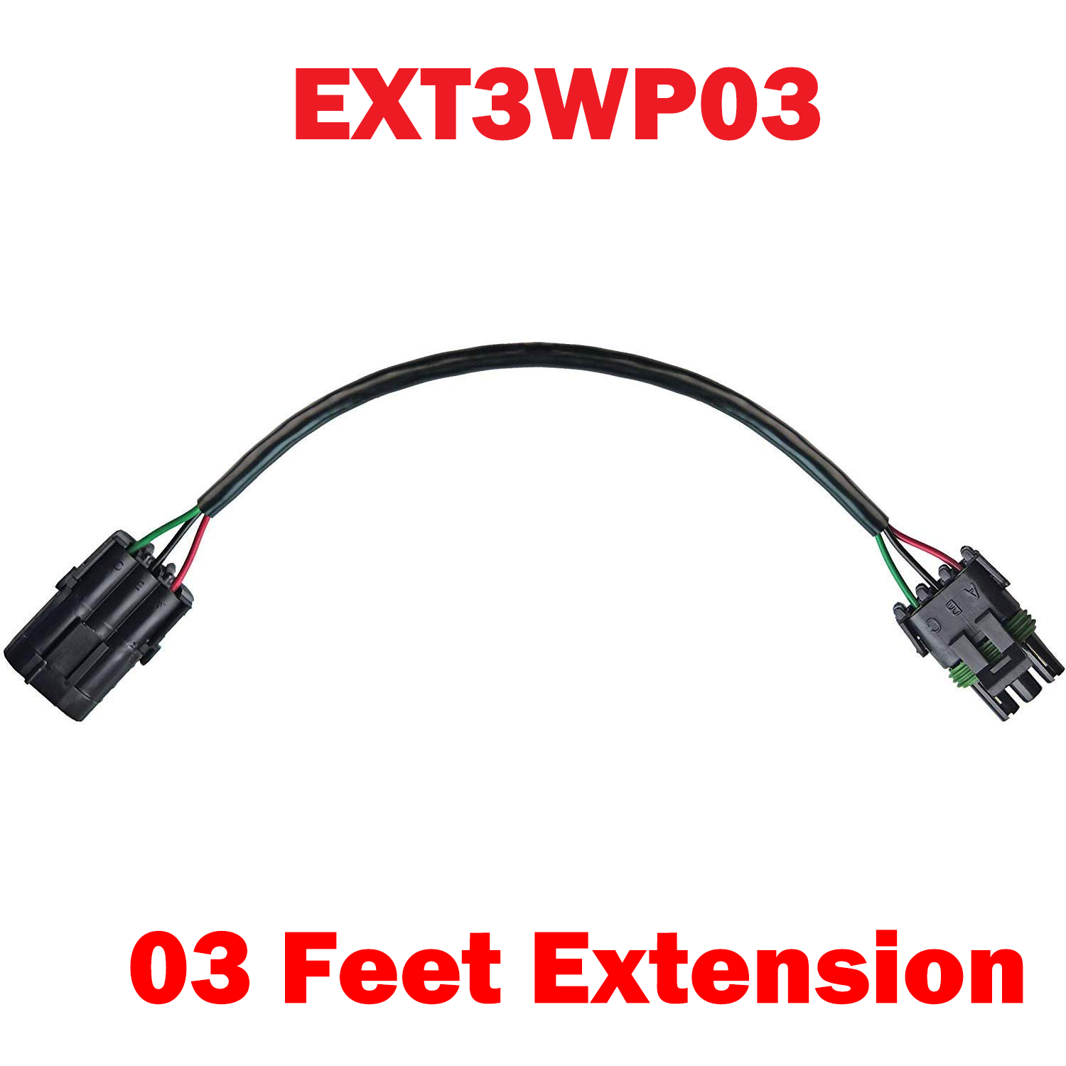 3-Conductor Sensor Extension Cable