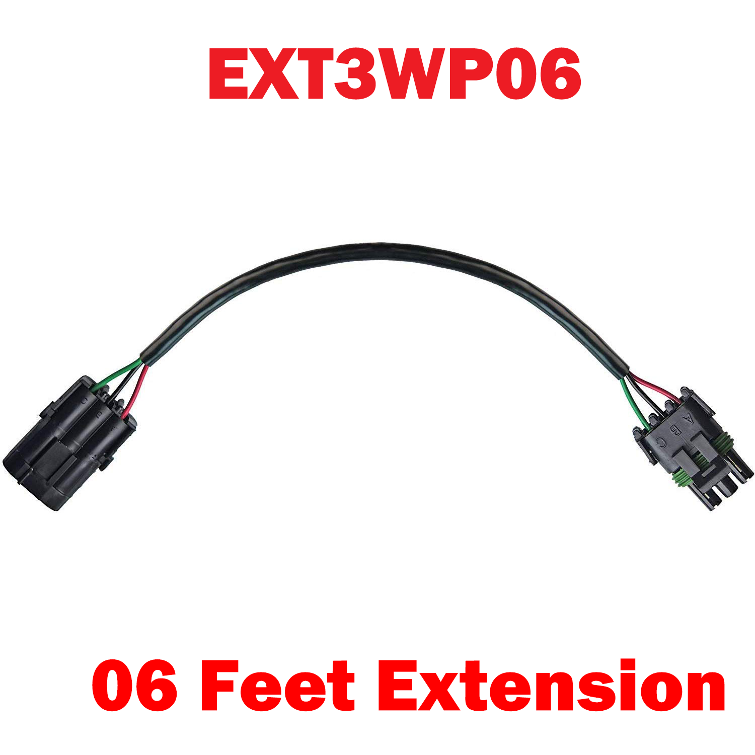 3-Conductor Sensor Extension Cable