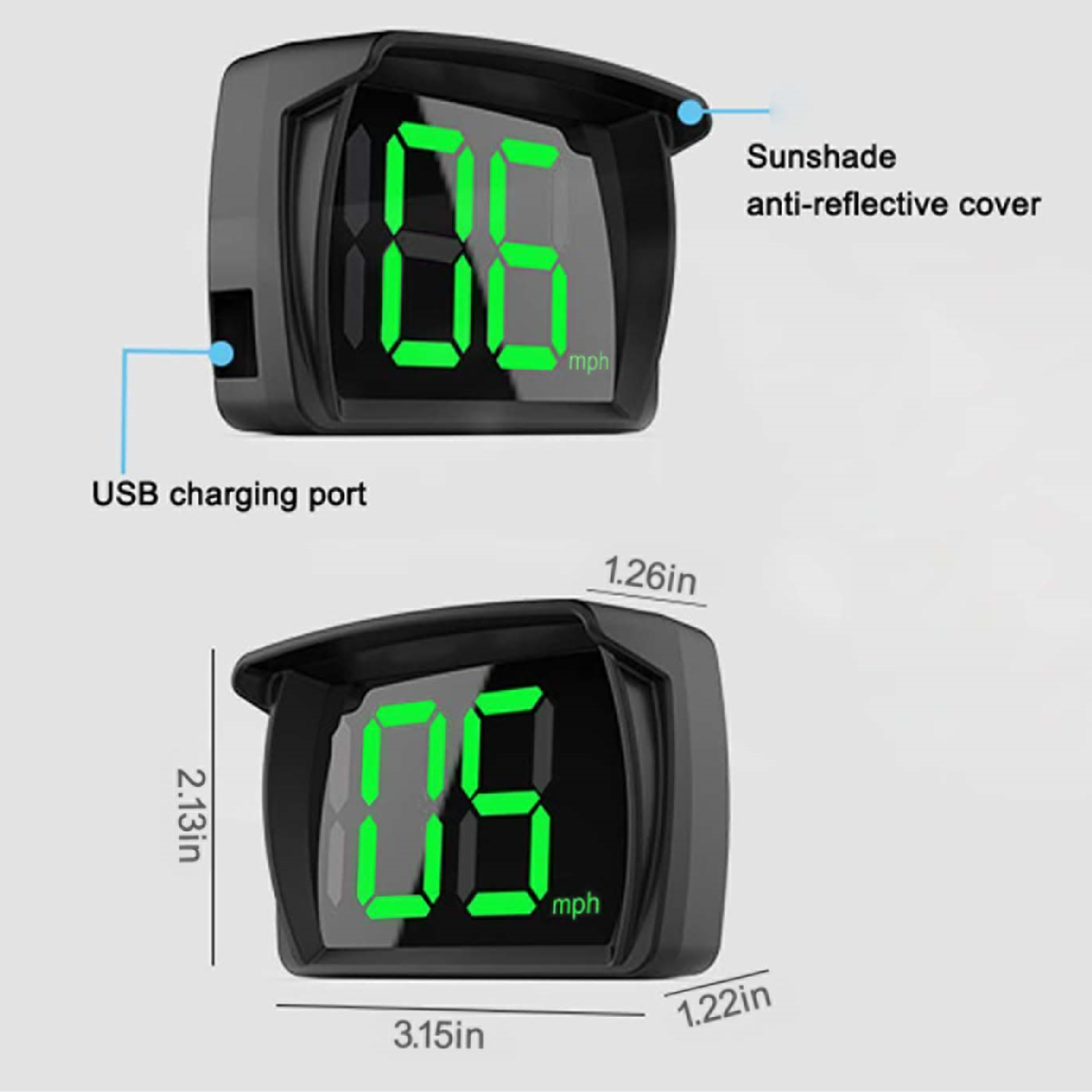 DS-GPSDSD GPS Digital Speed Display