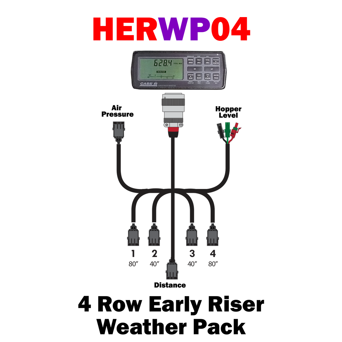 Planter Harnesses for Case IH Monitors