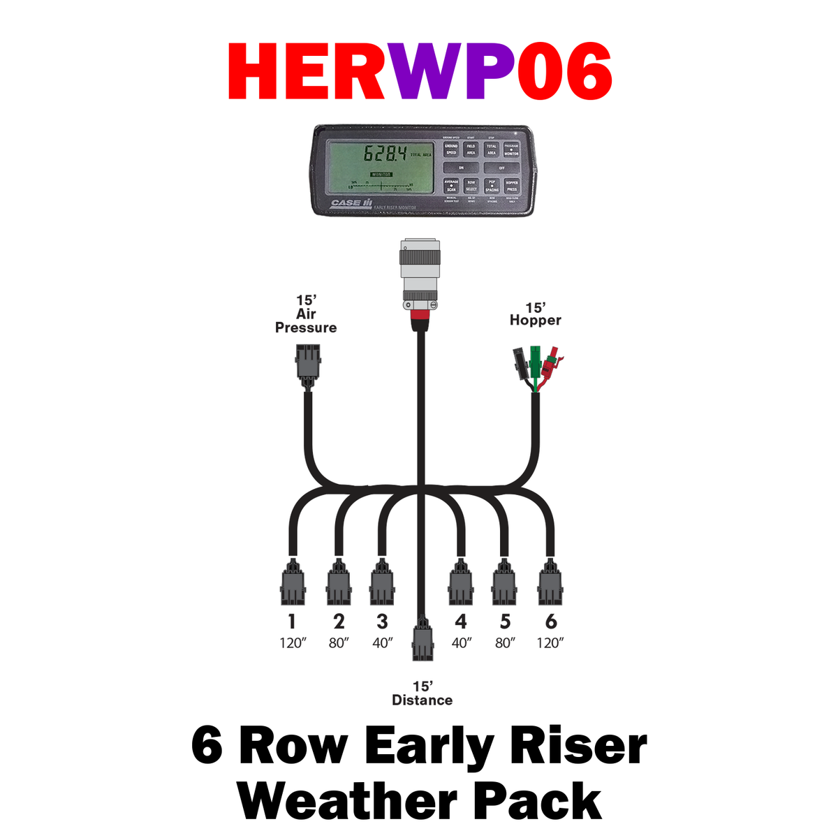 Planter Harnesses for Case IH Monitors