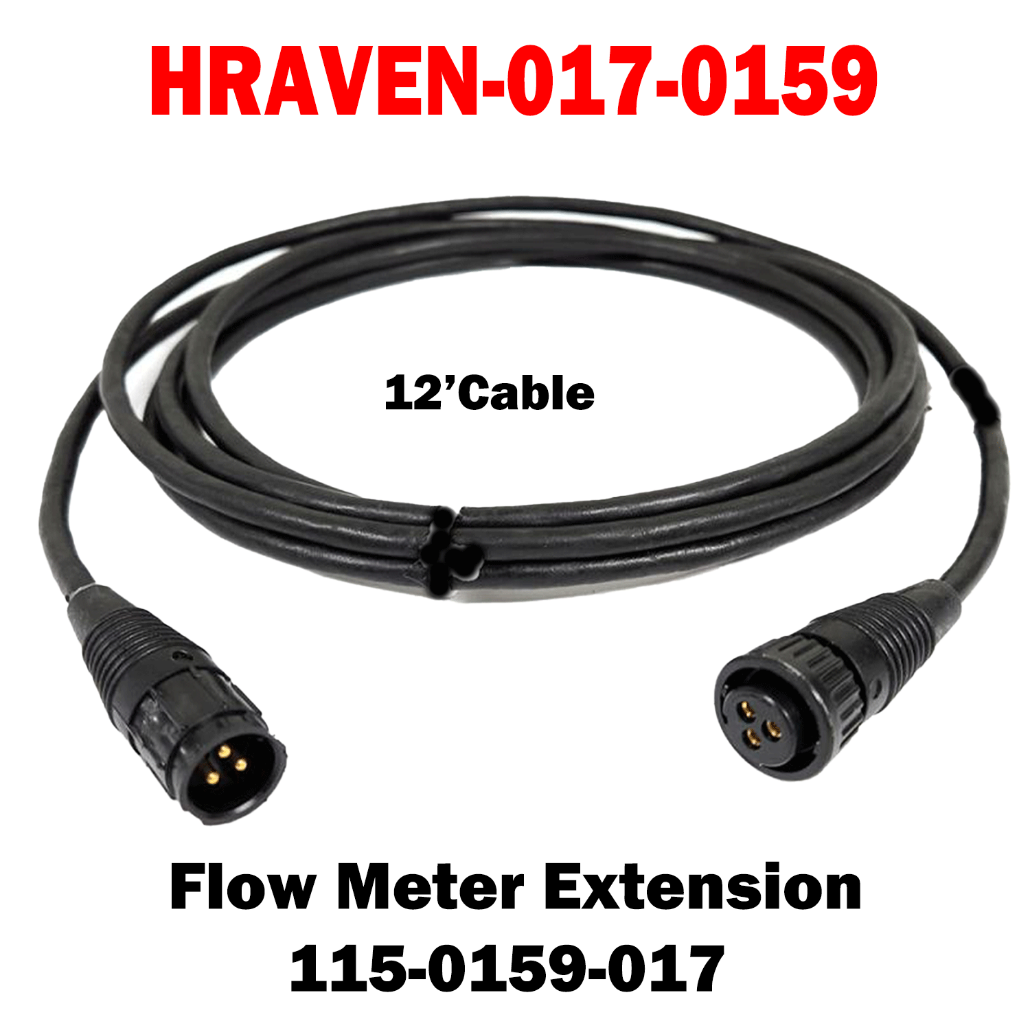 Raven Flow Meter Extension Cable