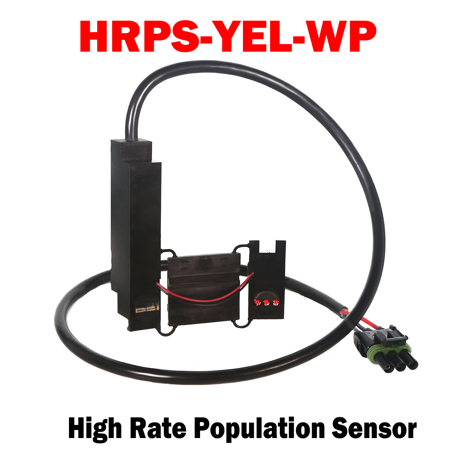 HRPS-YEL-WP w/ Yellow LEDs | High Rate Population Sensor w/Weather Pack Connector (AA58293)