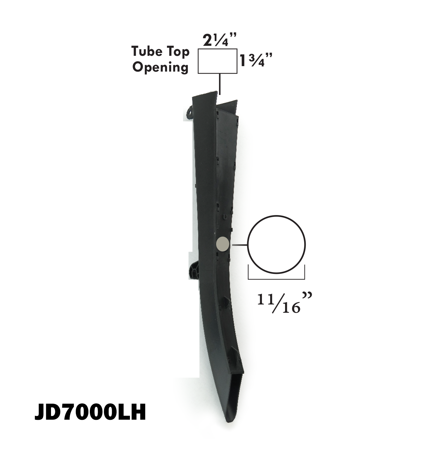 JD7000LH  Tube Large Hole (Click for Detail)