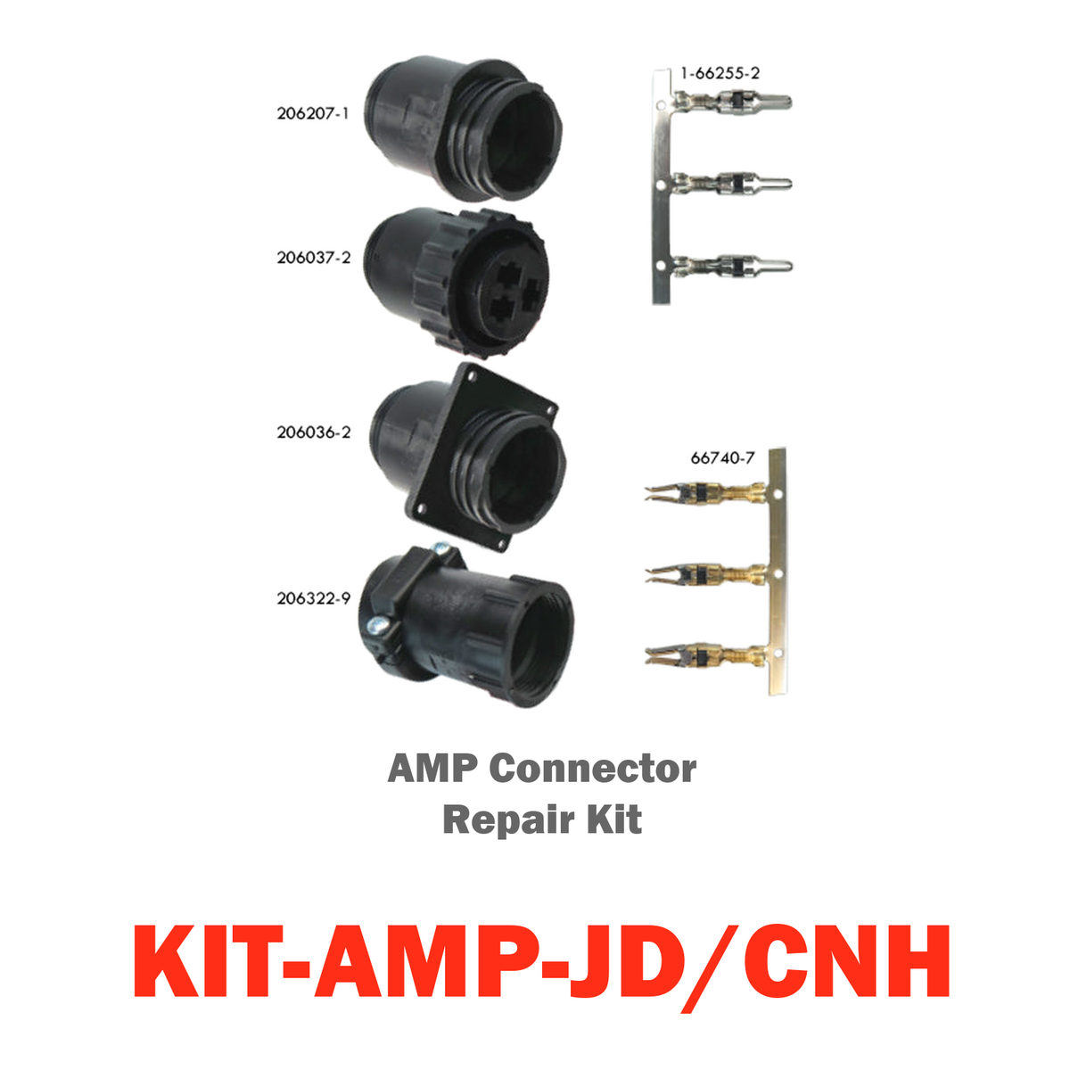 KIT-AMP-JD/CNH   MP Connector Repair Kit