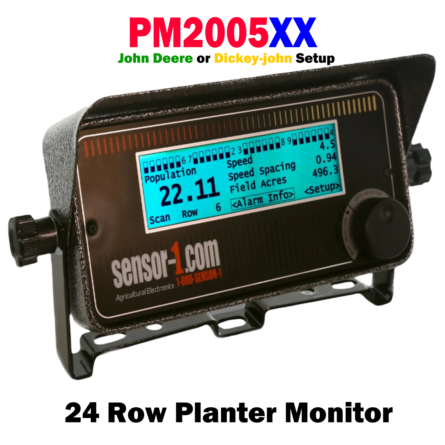 PM2005 | 1-24 Row Population Planter Monitor
