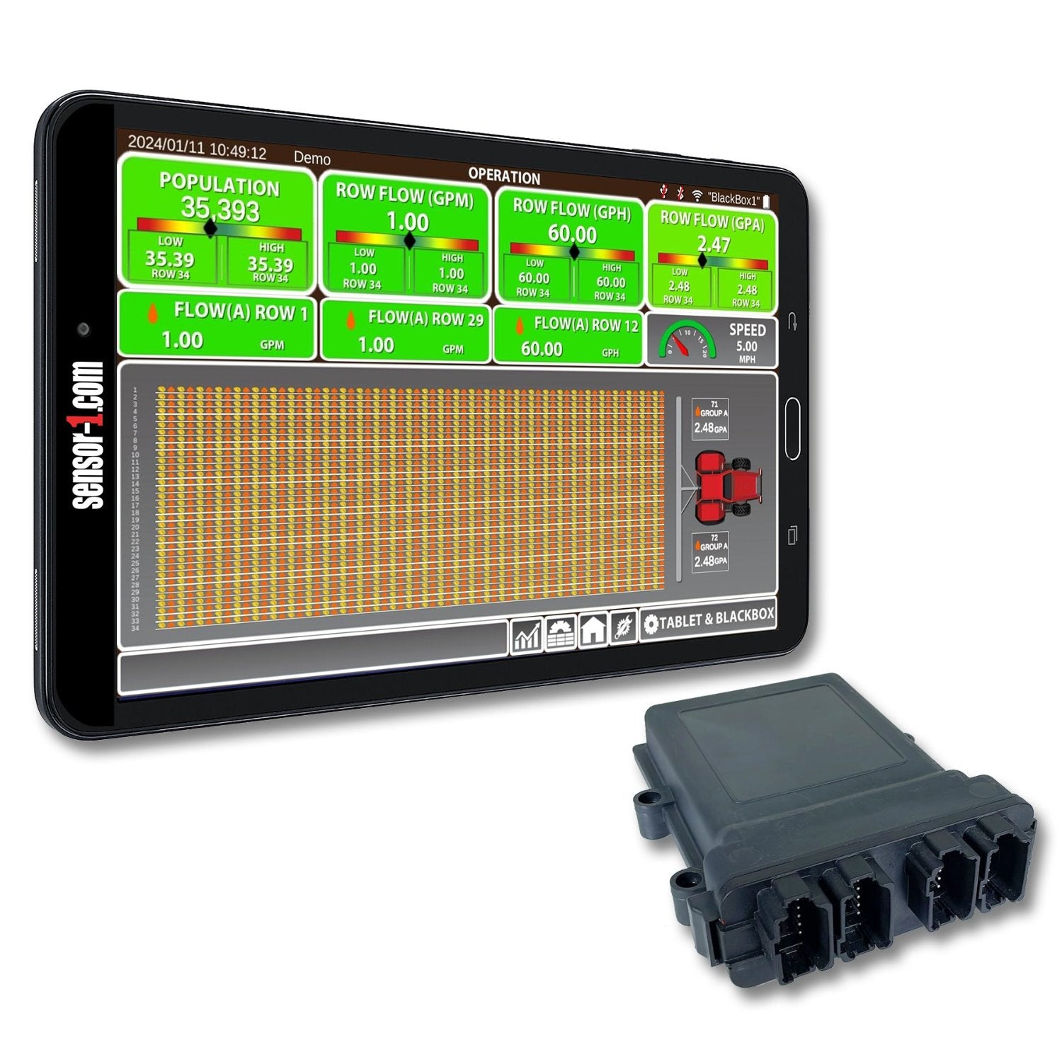 (01) PM2022 | 1-128 Row Monitor