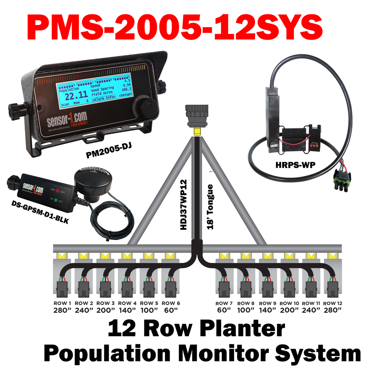 PMS-2005-12SYS 12 Row Population System