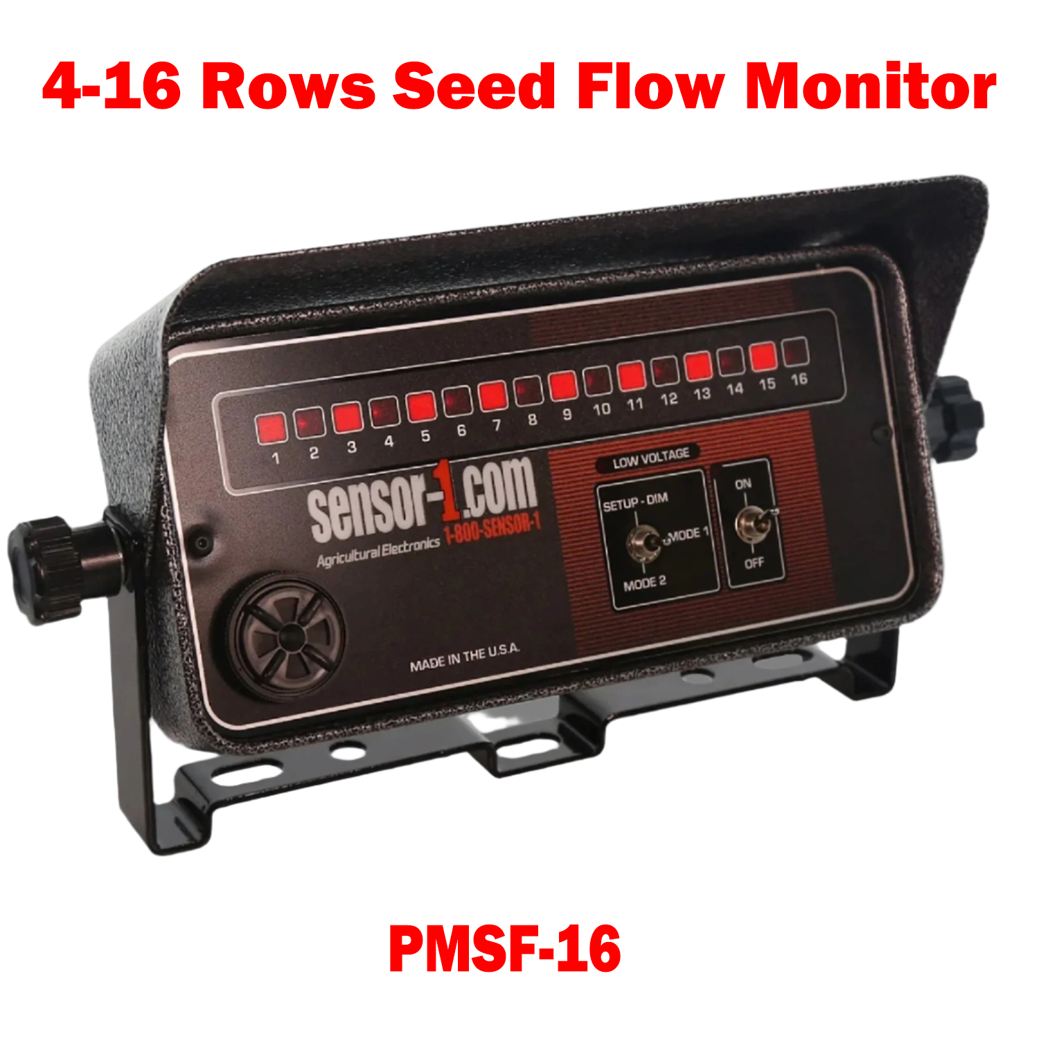 PMSF-16 | 1-16 Row Seed Flow Planter/Drill Monitor