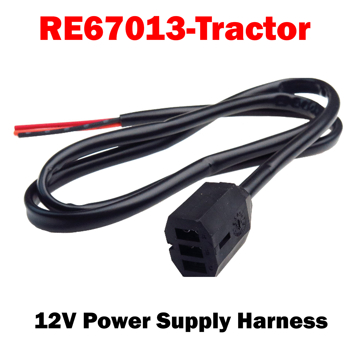 RE67013-Tractor | Tractor 12V Power Supply Harness