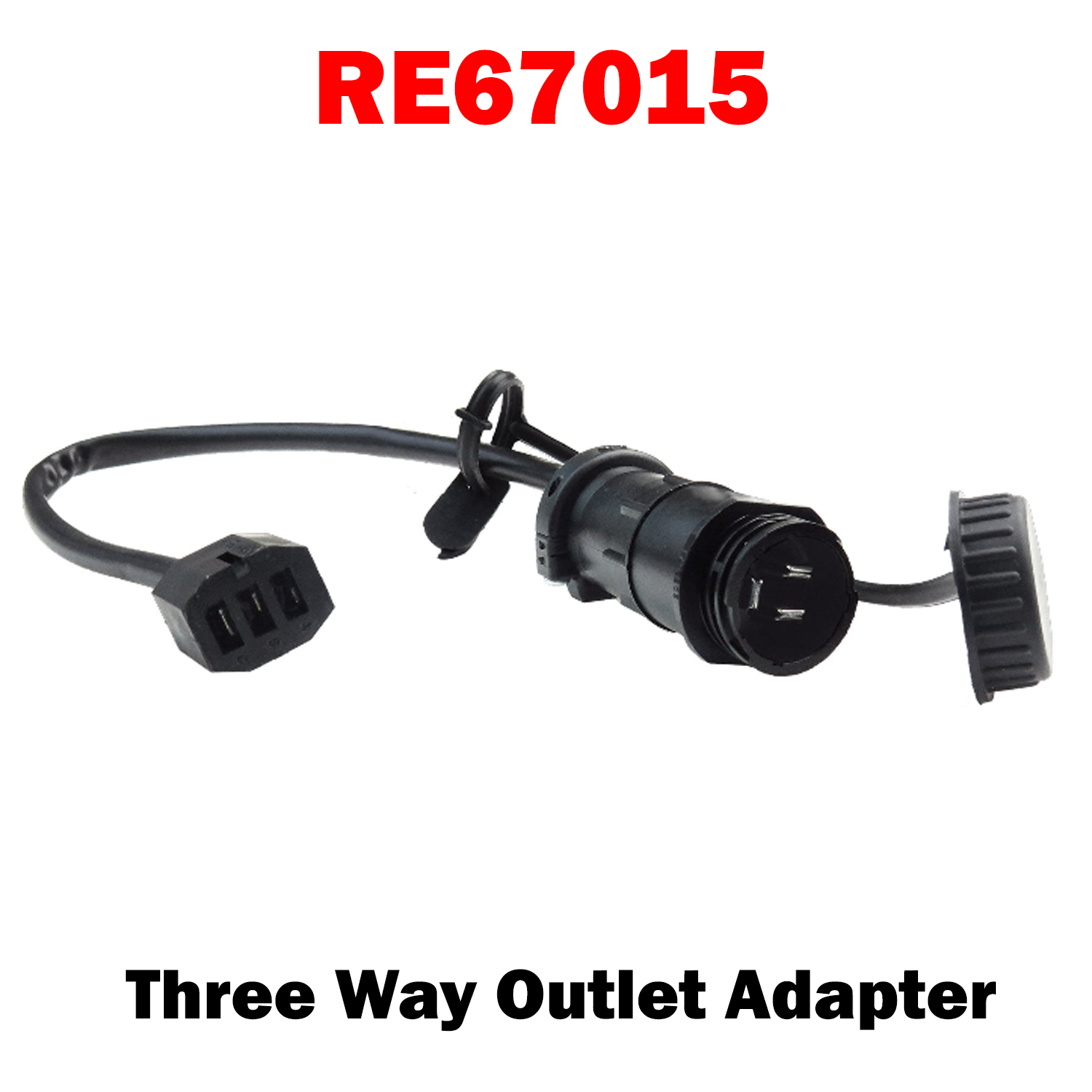 RE67015-Three Way | John Deere Three Way Convenience Adapter