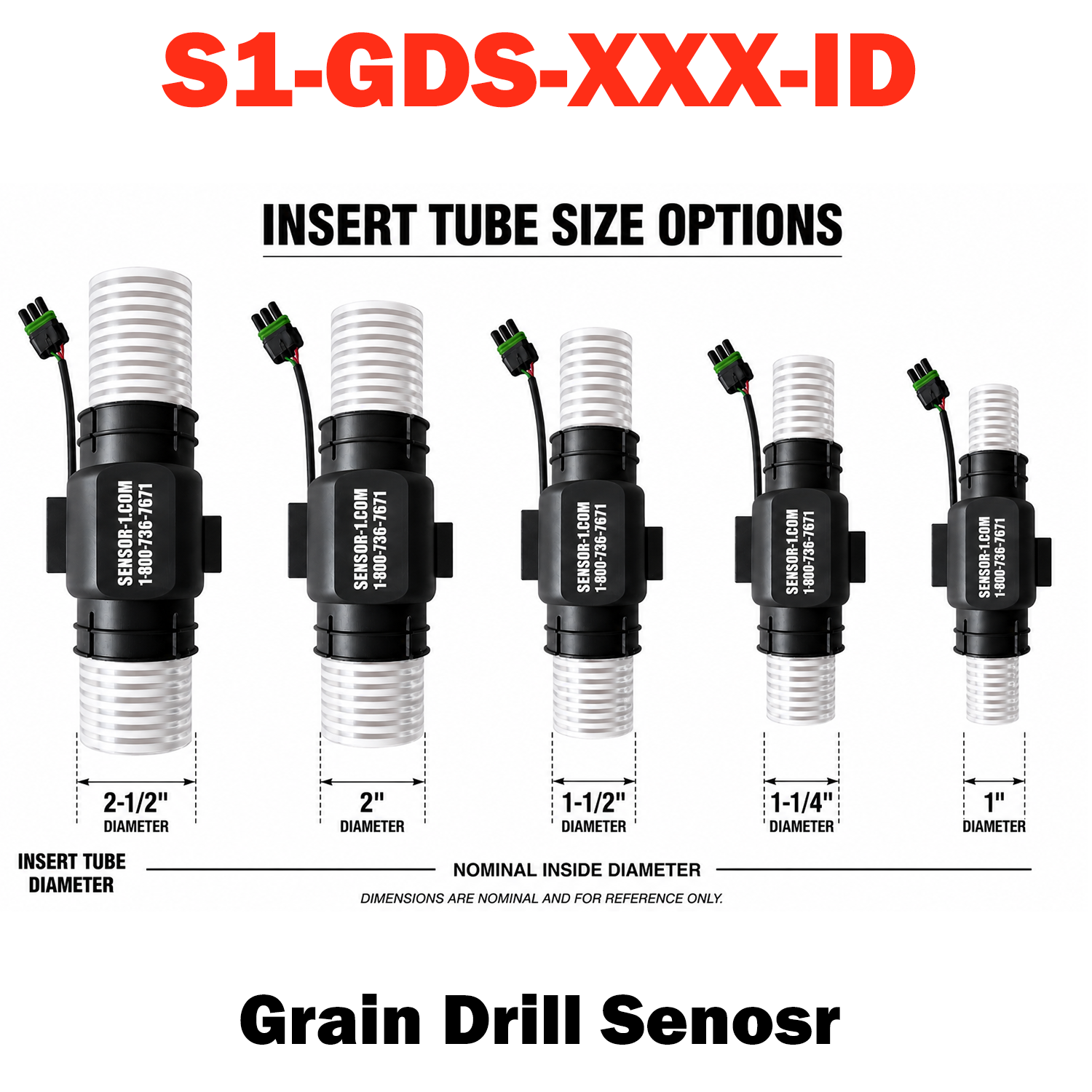 S1-GDS-XXXID | Sensor-1  Drill Sensors