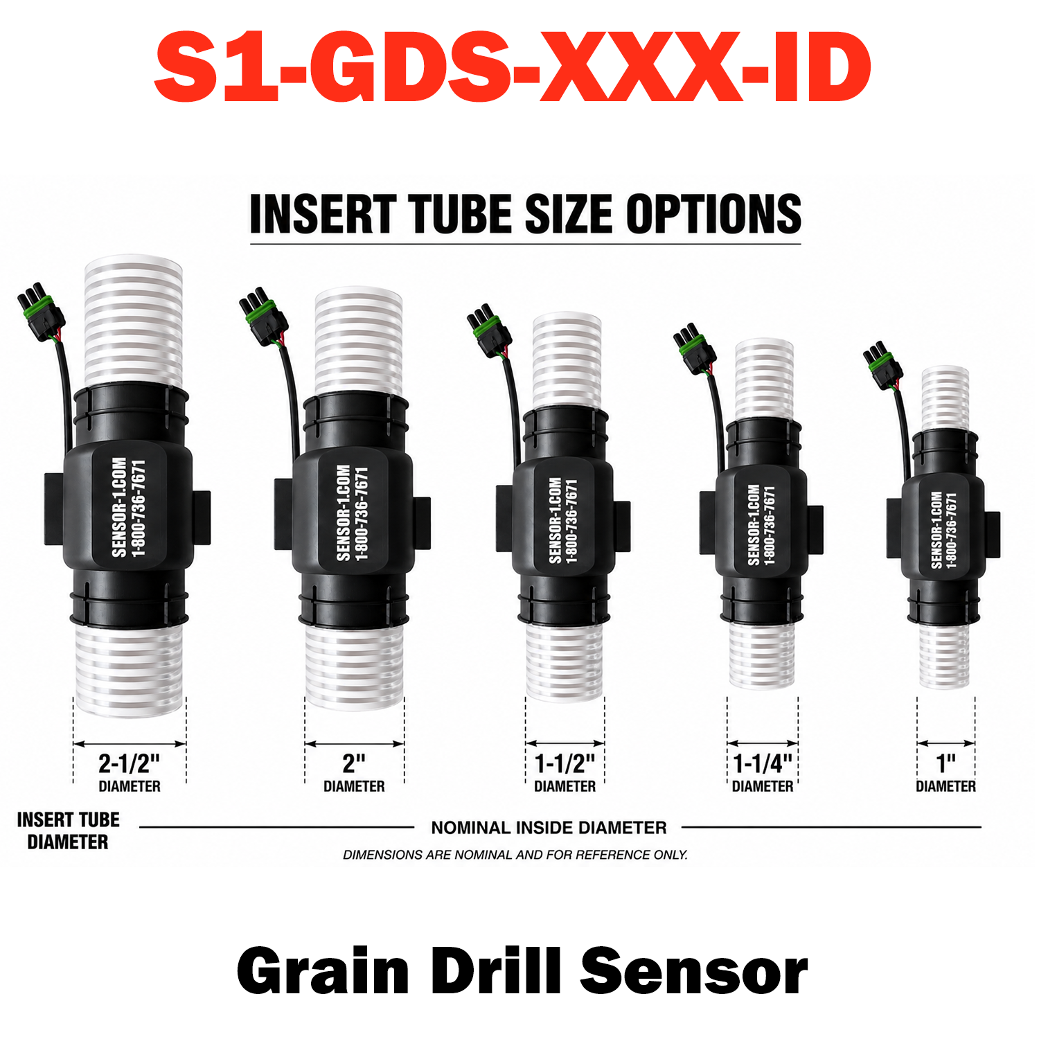 S1-GDS-XXXID | Sensor-1  Drill Sensors