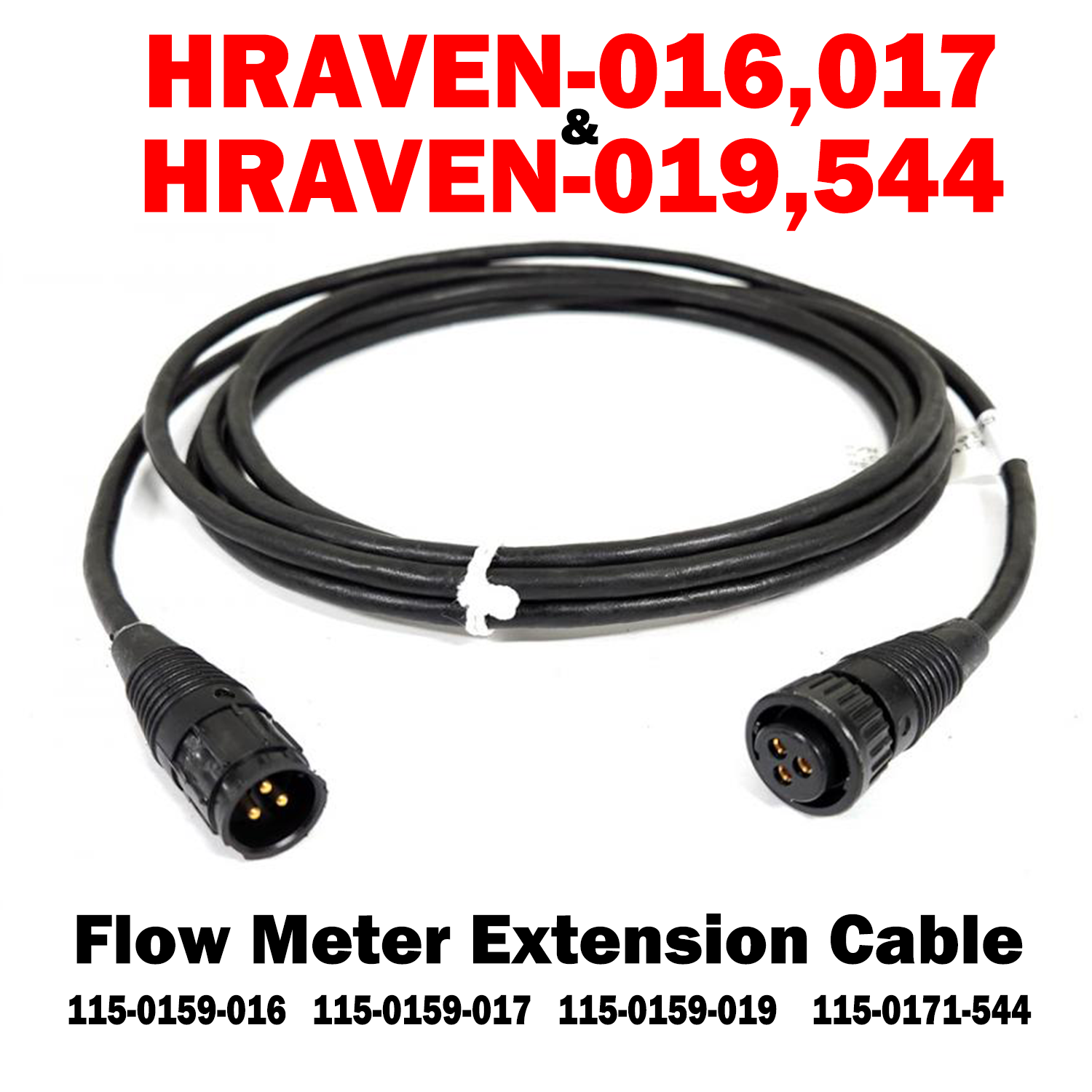 Raven Flow Meter Extension Cable