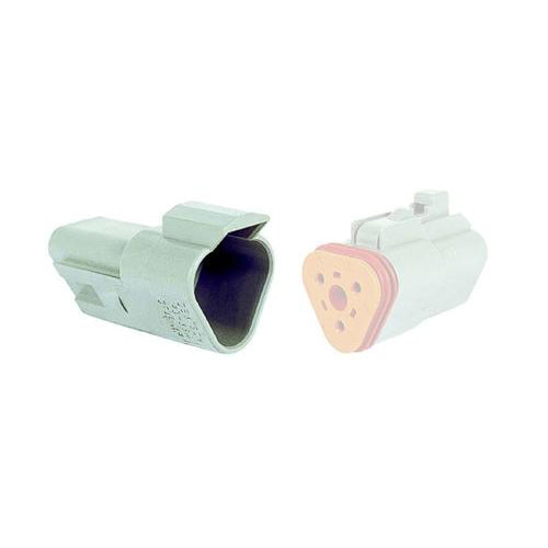 03 Pin Deutsch Receptacle | C-DT04-03P