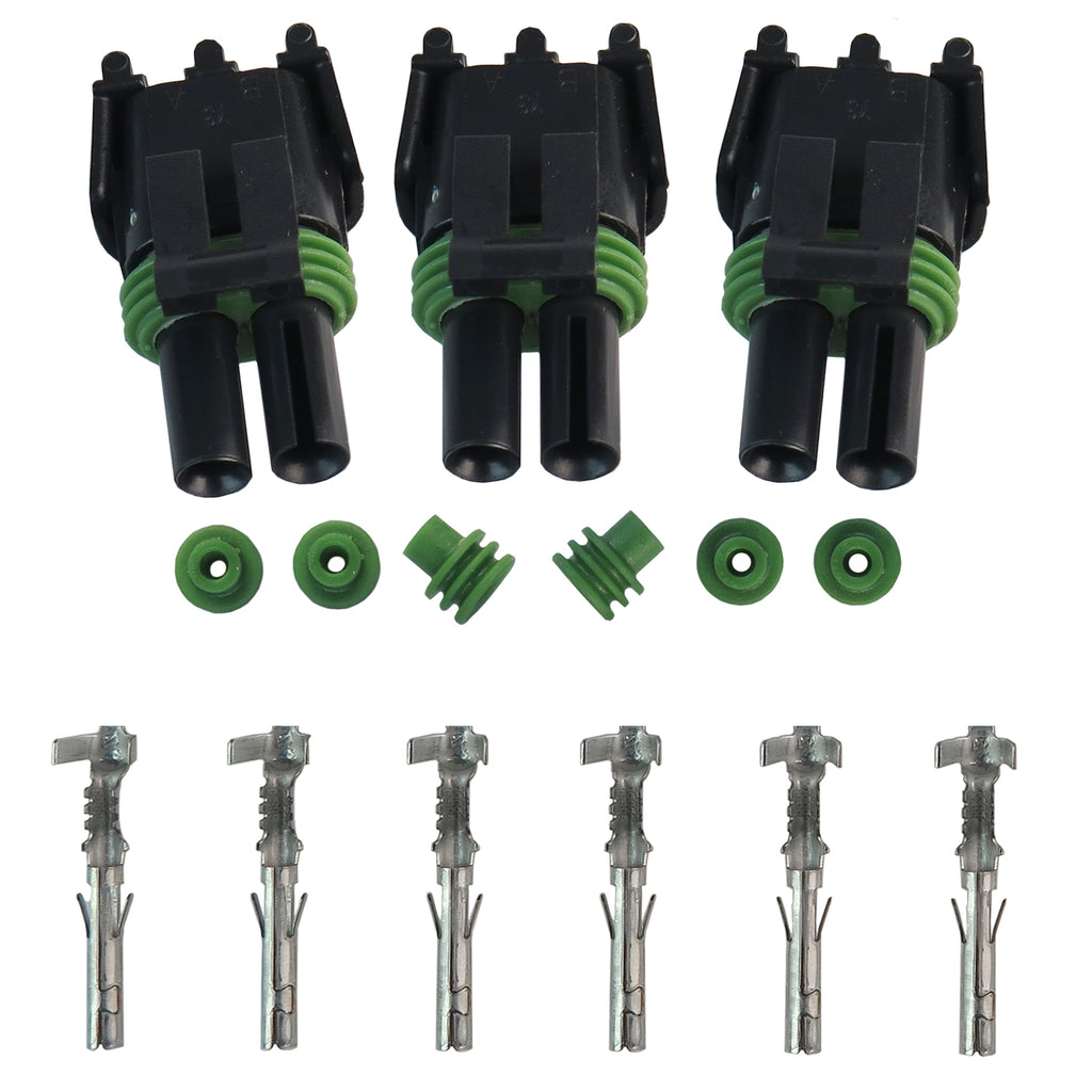 02 Pin Weather Pack Plug | C-WPP2