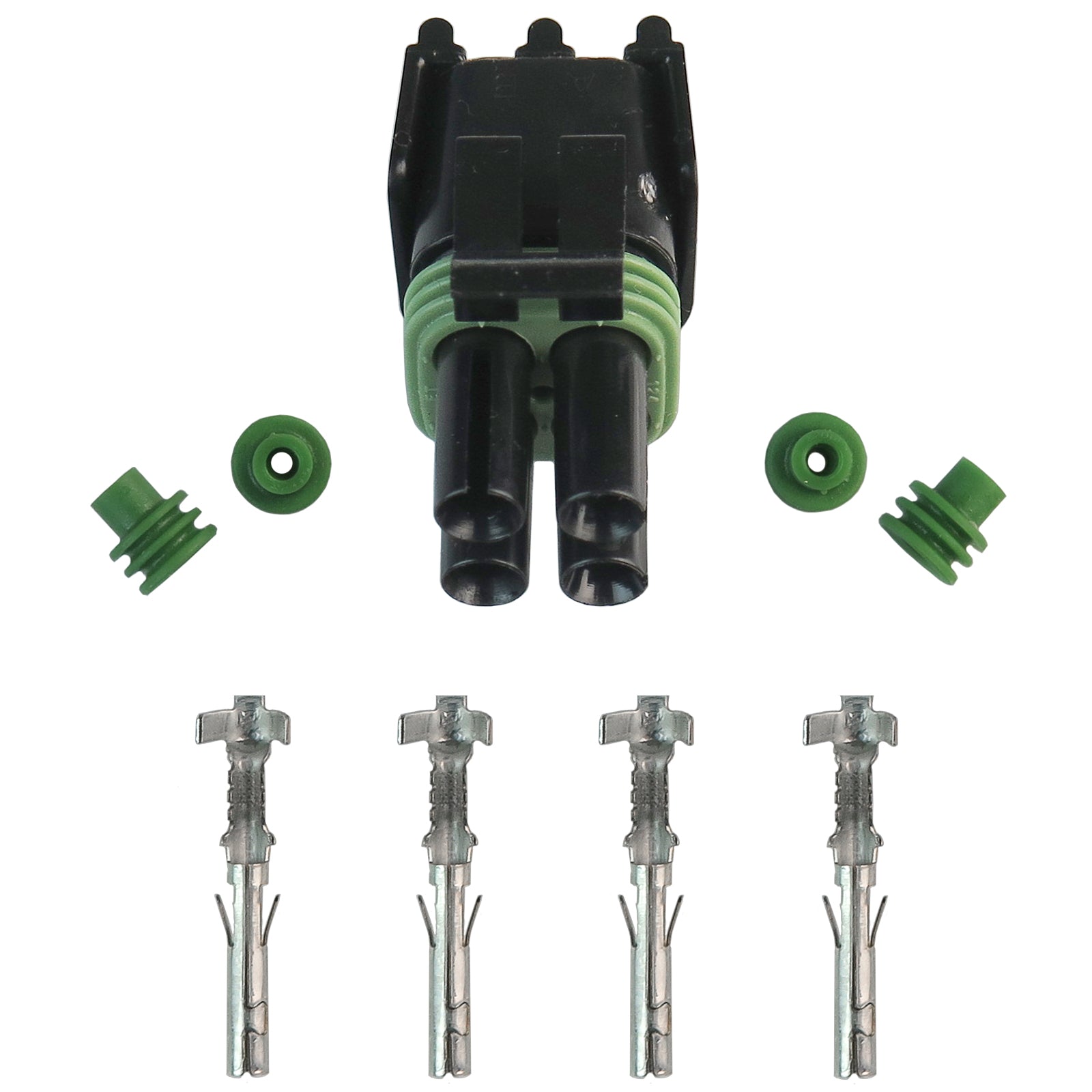 04 Pin Weather Pack Plug Tower | C-WPP4T