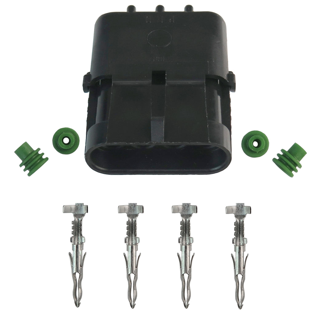 04 Pin Weather Pack Receptacle | C-WPR4